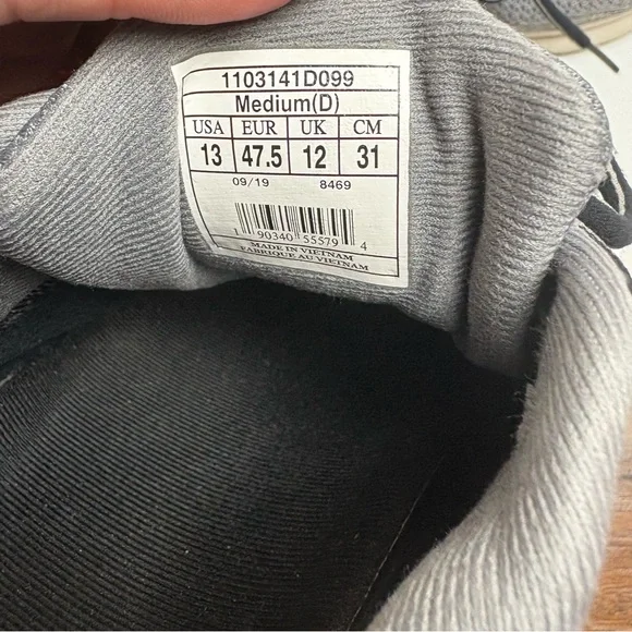 Brooks Men's Gray Running Shoes Revel 3 size 13 - Picture 14 of 14
